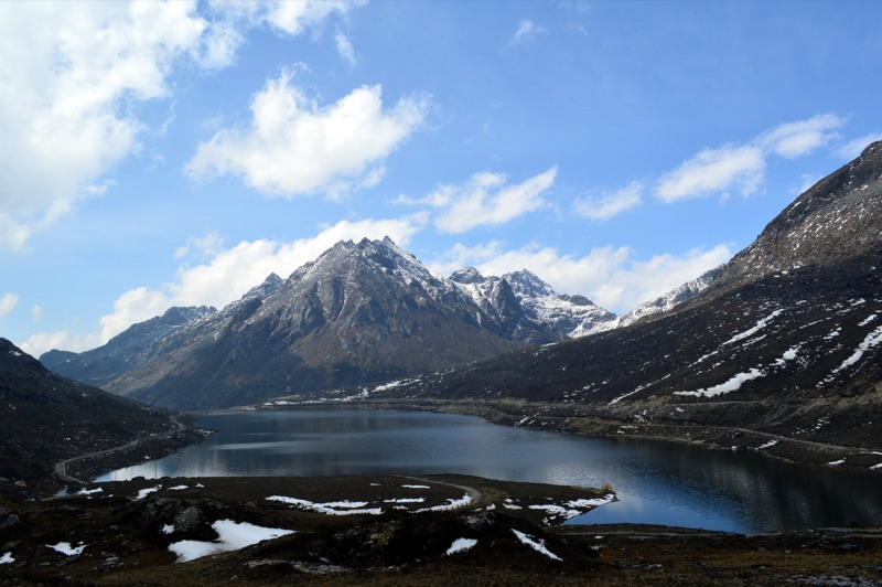 Sela Pass at 4,170 metres, snow-covered mountain pass in Arunachal Pradesh