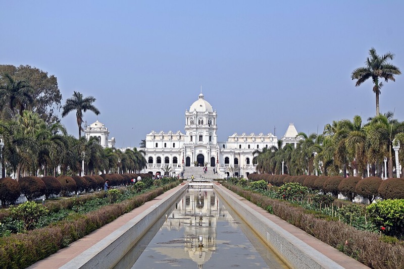 Ujjayanta Palace in Agartala, the former royal palace of Tripura
